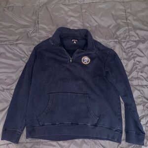 Vintage Sabres quarter zip hoodie